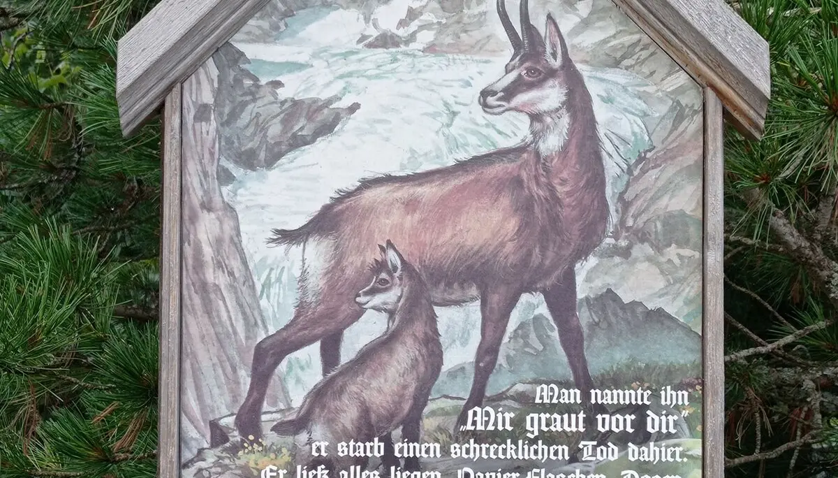 Mahnung zur Sauberkeit in den Bergen | © Hubert Stadler