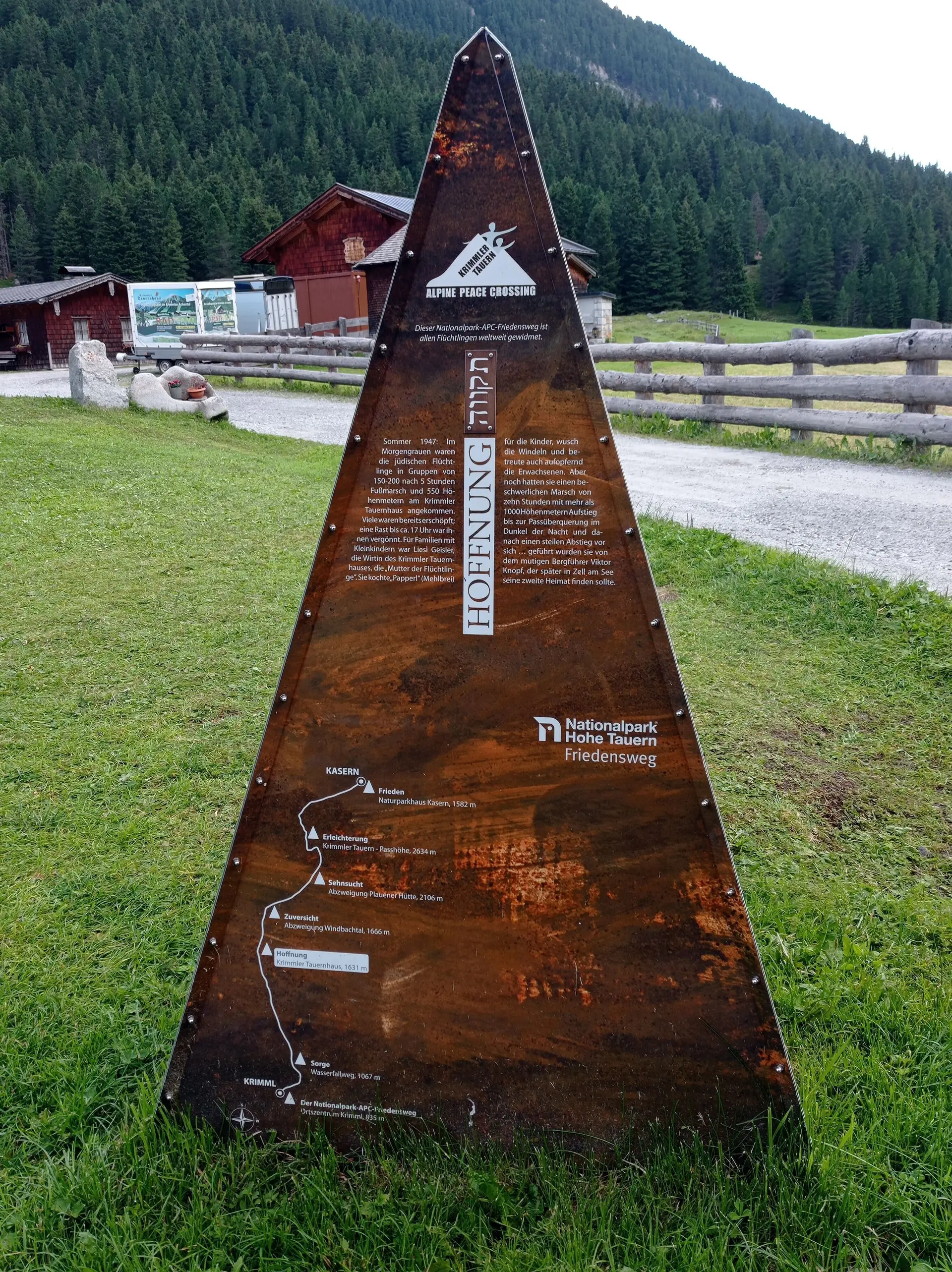 Denkmal APC-Friedensweg | © Hubert Stadler