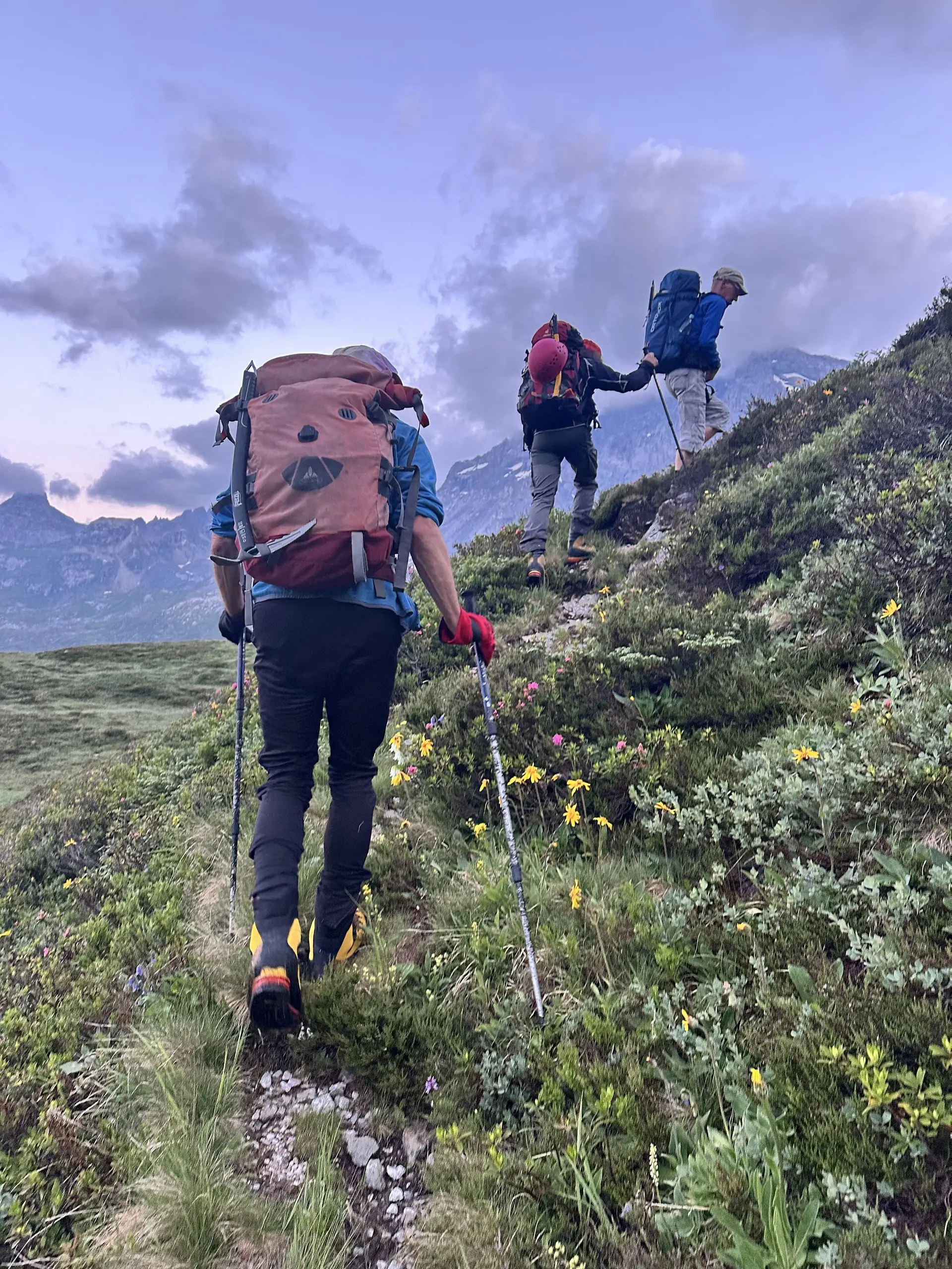 Start an der Hinterbalmhütte | © Christine Ullrich