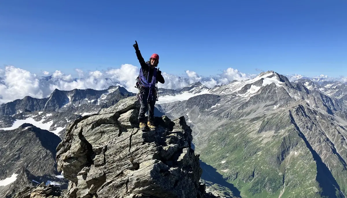 Auf dem Südgrat des Gross Düssi | © Thomas Thränhardt