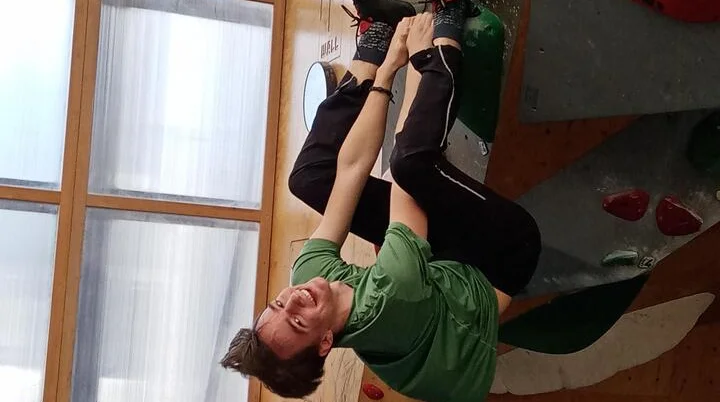 paulus beim bouldern  | © leonie hoffmann