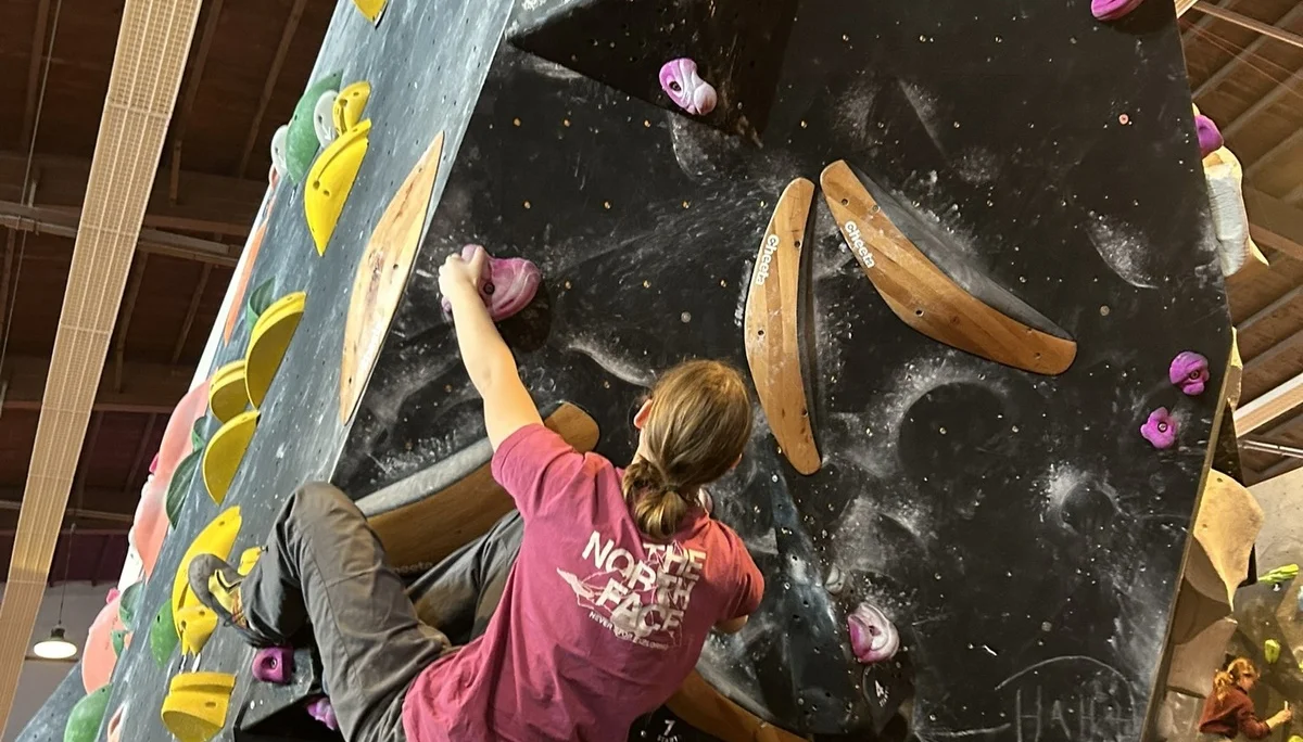 leonie beim bouldern  | © leonie hoffmann