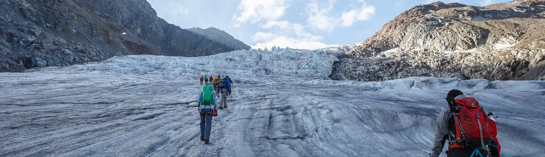 Hochtour: über den Gepatschferner zur Rauhekopfhütte. | © DAV/Marco Kost